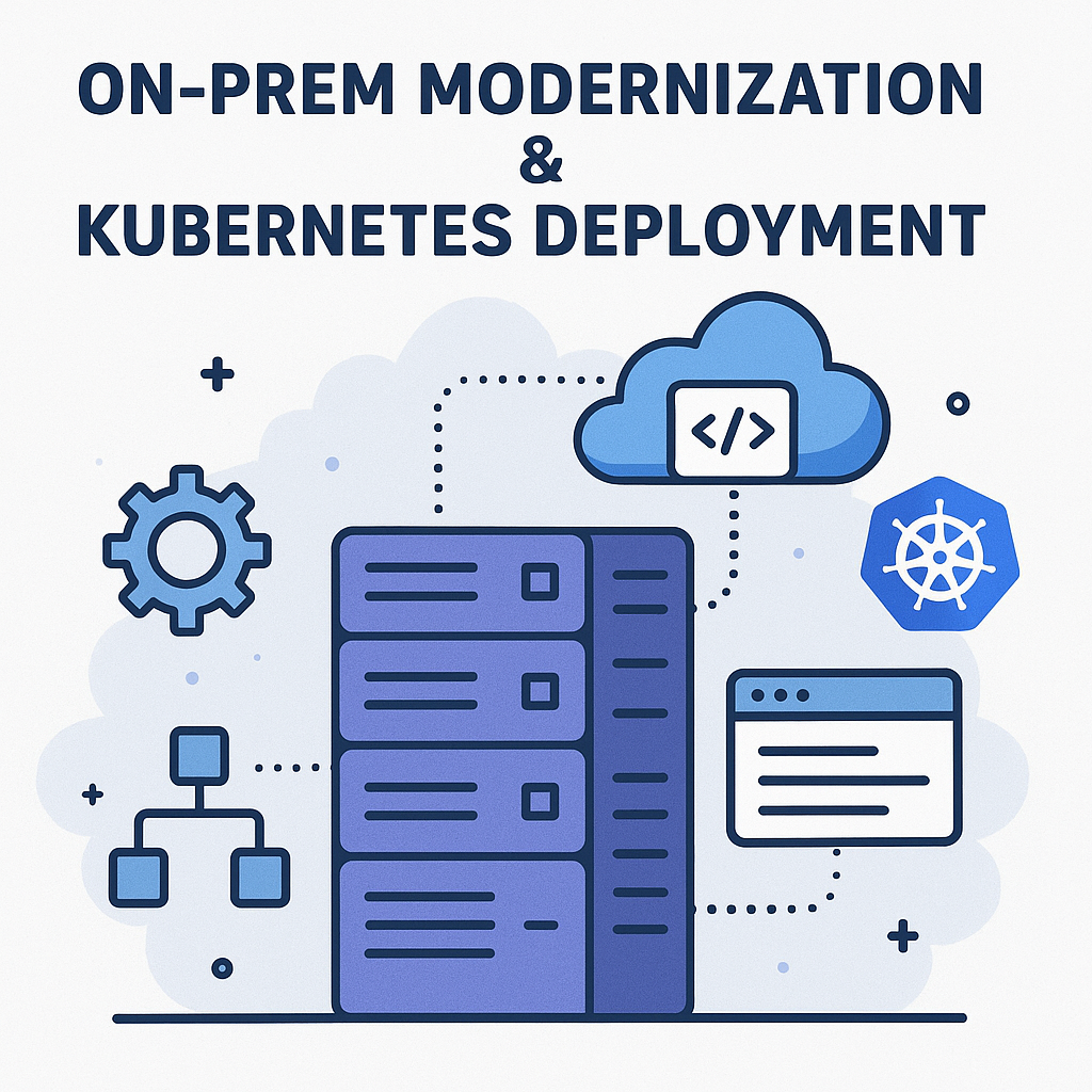 On-prem modernization case study